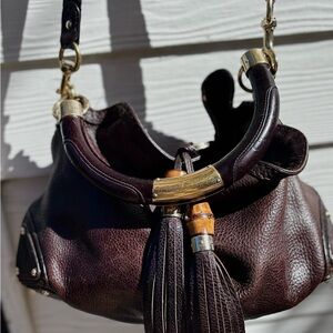 GUCCI
Indy Guccissima Leather Two Way Hobo Bag